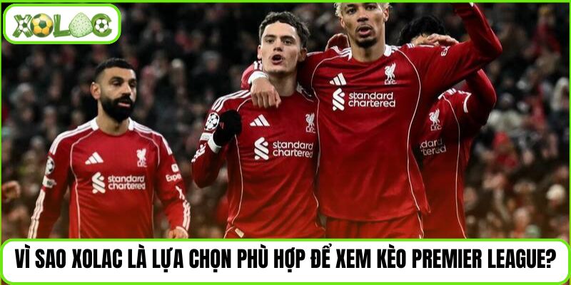 Vì sao Xolac là lựa chọn phù hợp để xem kèo Premier League